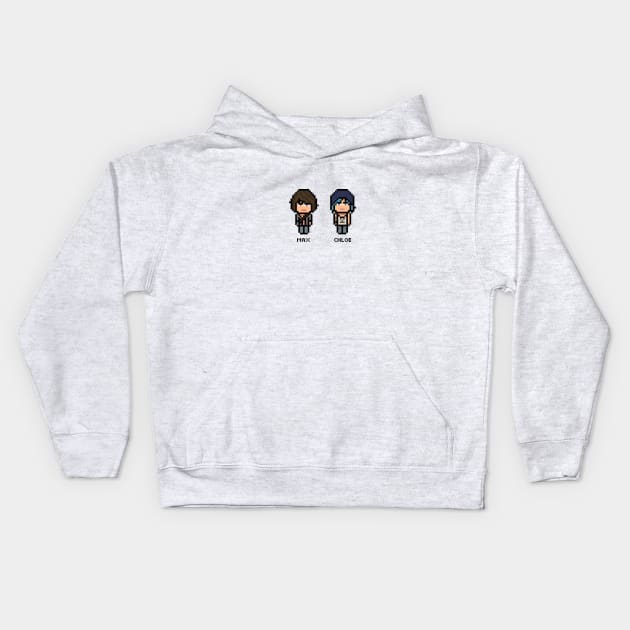 Max & Chloe from Life Is Strange Kids Hoodie by TheBanannaTheory